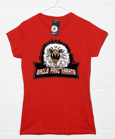 Eagle Fang Karate Womens Fitted T-Shirt 8Ball